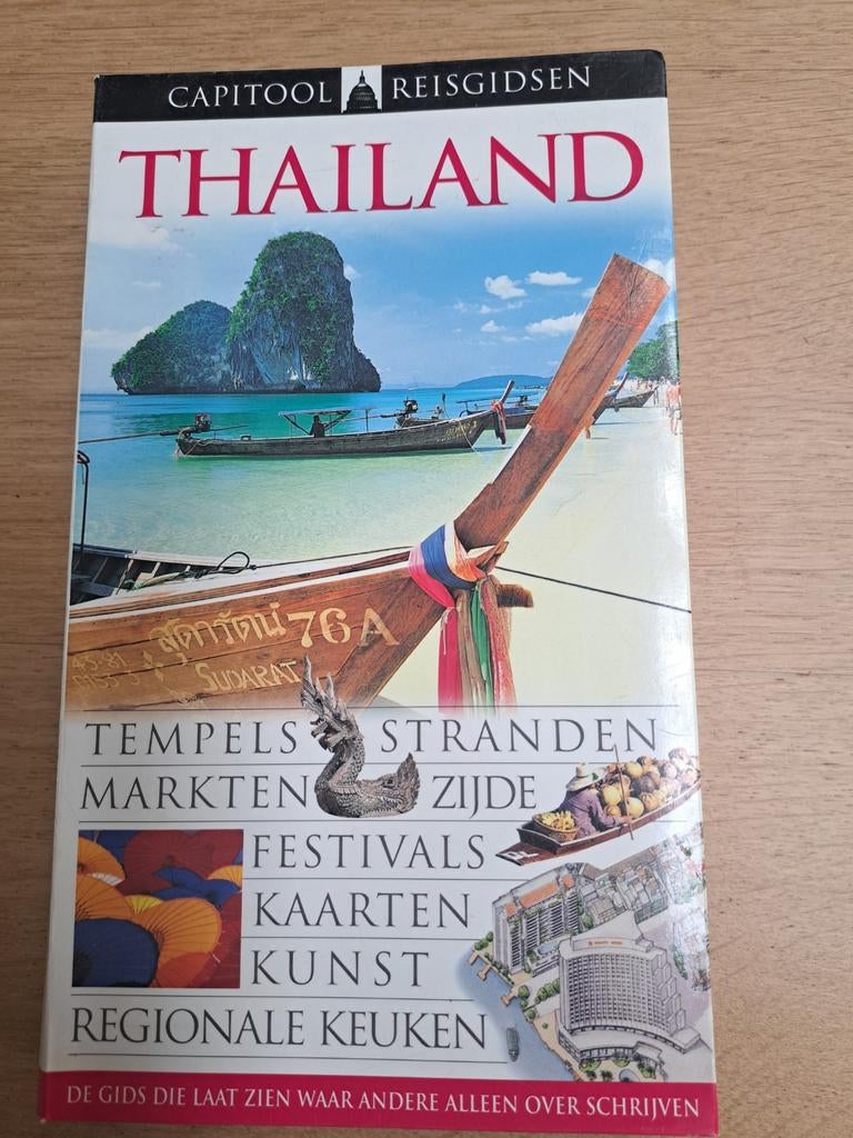 CAPITOOL reisgidsen Thailand, Boeken, Reisgidsen, Capitool, Ophalen of Verzenden, Zo goed als nieuw, Philip Cornwel-Smith