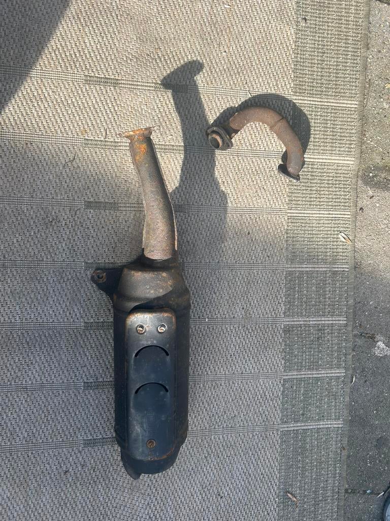 Piaggio Sito Plus uitlaat type 3, Ophalen of Verzenden, Uitlaat