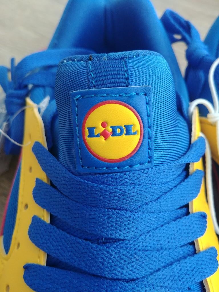 UNIEK: Gloednieuwe Lidl Sneakers - Maat 38 - Limited Edition, Blauw, Nieuw, Ophalen of Verzenden, Sneakers of Gympen