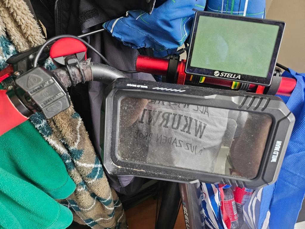 Stella fietscomputer met display en stuurhouder, Fietsen en Brommers, Fietsaccessoires | Fietscomputers, Ophalen of Verzenden