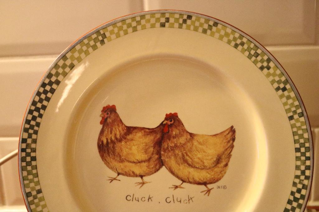 Jet by ter Steege Cluck Cluck onderdelen paasservies, Gebruikt, Overige typen, Ophalen of Verzenden, Overige stijlen