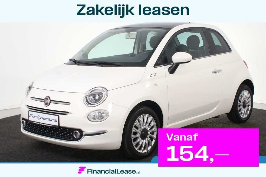 Fiat 500 1.2 Lounge *Panoramadak*Park assist*, Voorwielaandrijving, Stof, Gebruikt, 4 cilinders