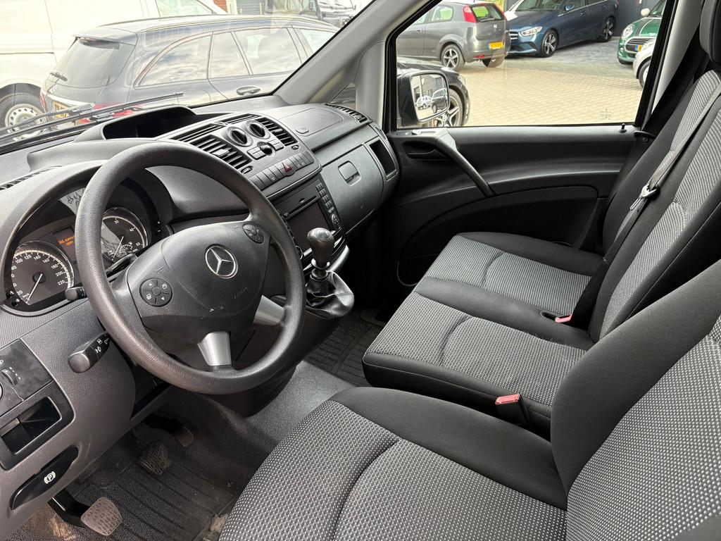 Mercedes-Benz Vito 110 CDI 320 Lang Dubbele Cabine, Euro 5, Gebruikt, Zwart, 1858 kg