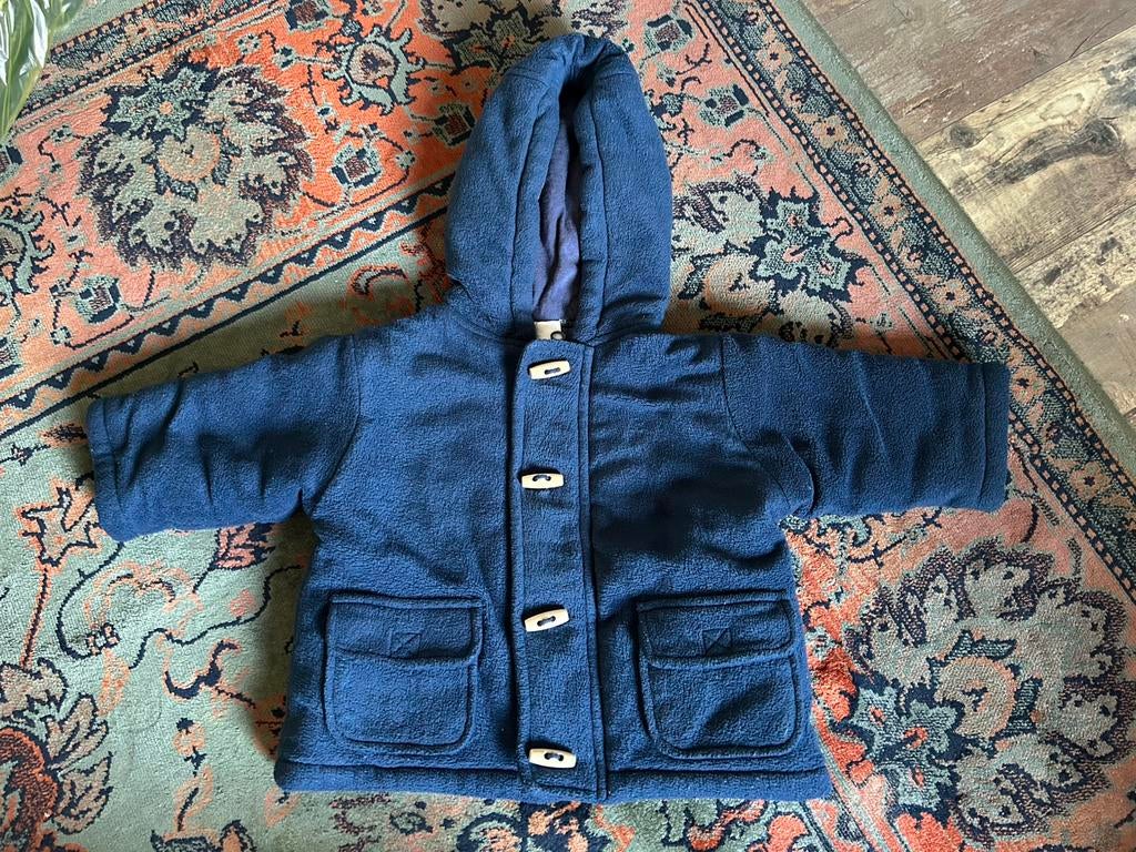Fijne winterjas maat 74-80, Kinderen en Baby's, Babykleding | Overige, Ophalen, Zo goed als nieuw, Meisje