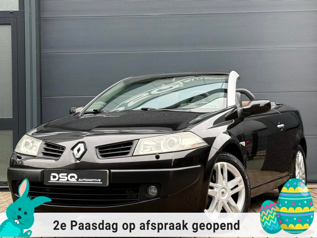 Renault Mégane Coupé-Cabriolet 2.0 dCi Exception, Auto's, Voorwielaandrijving, 4 cilinders, 4 stoelen, Zwart