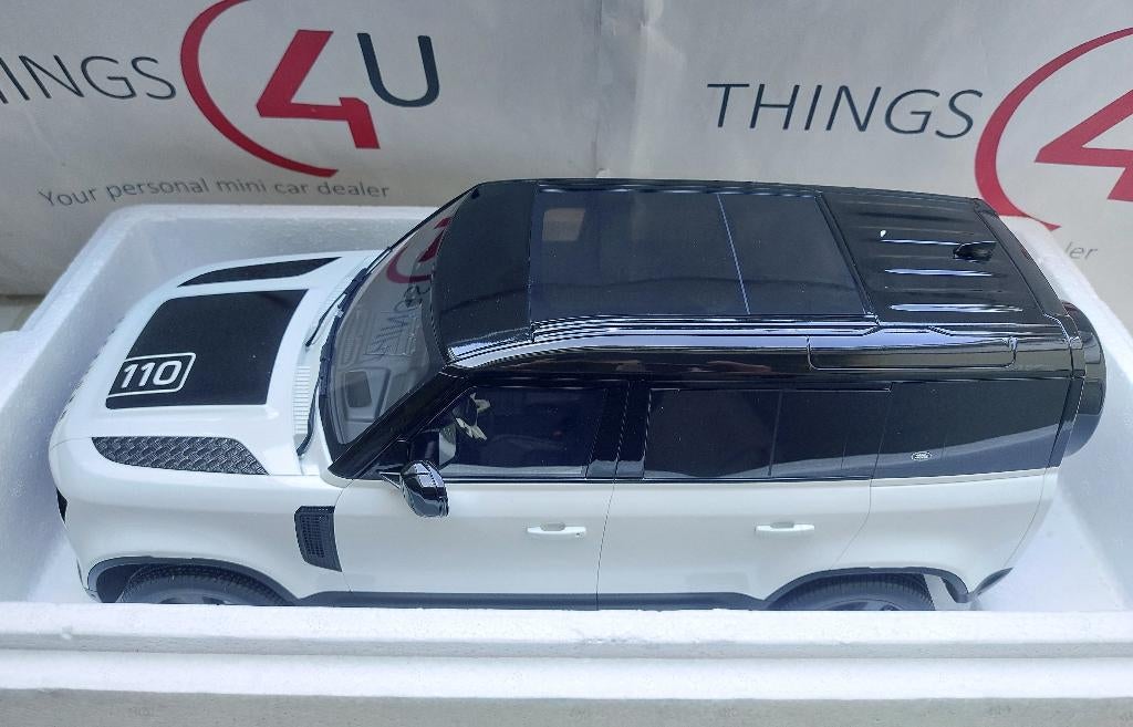 GT Spirit 1:12 Land Rover Defender 110 P400X 2021 wit nieuw, Ophalen of Verzenden, Nieuw, 1:9 t/m 1:12, Auto