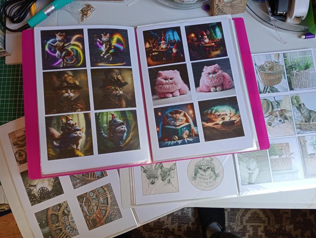 Collage vellen, Ophalen of Verzenden, Overige thema's, Overige typen