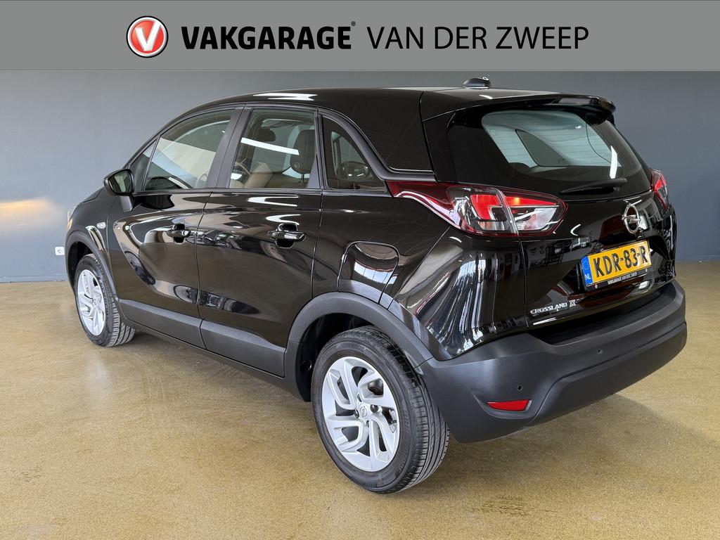 Opel Crossland X 1.2 Turbo Innovation | Navi | PDC | Automaa, 840 kg, Gebruikt, Euro 6, Zwart