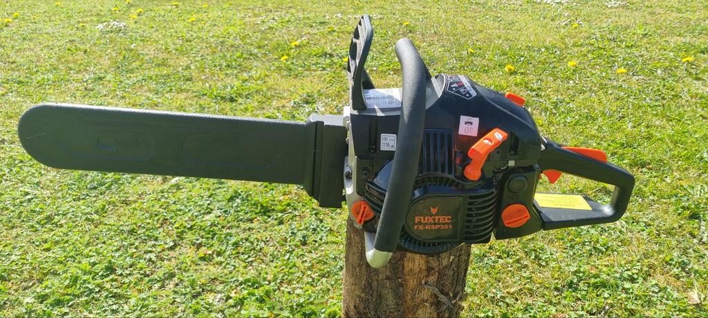 FUXTEC FX-KSP351 Benzine Kettingzaag 46cm z.g.a.n, Doe-het-zelf en Verbouw, Gereedschap | Zaagmachines, Kettingzaag, Ophalen of Verzenden