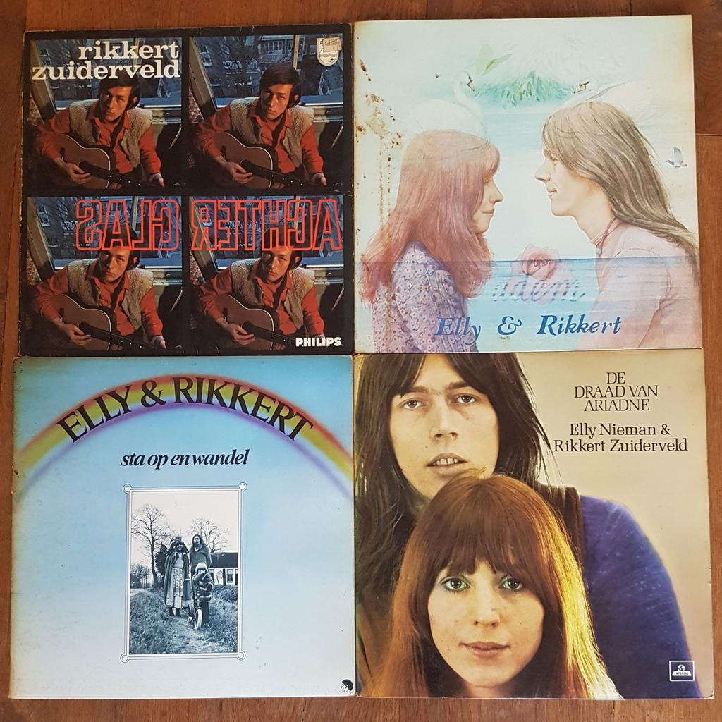 [VINYL COLLECTIE] Elly Nieman & Rikkert Zuiderveld, Ophalen of Verzenden, Gebruikt, Overige formaten, Levenslied of Smartlap