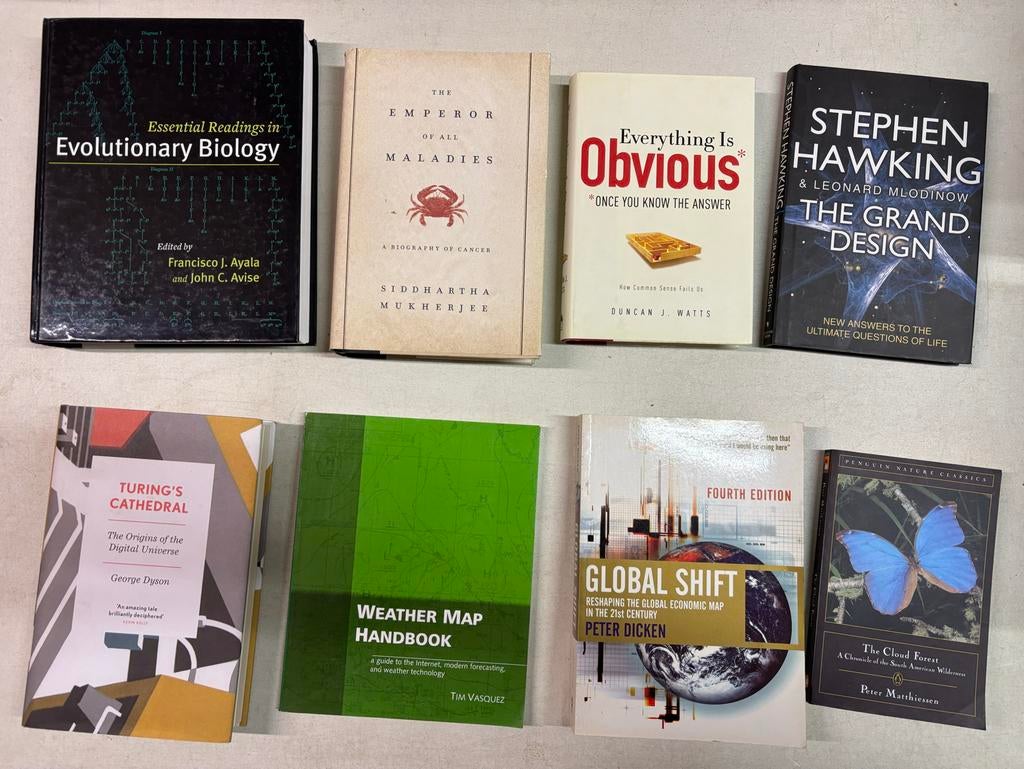 Diverse Wetenschappelijke Boeken - Van Natuur tot Sociale We, Boeken, Ophalen of Verzenden, Gelezen, Geesteswetenschap