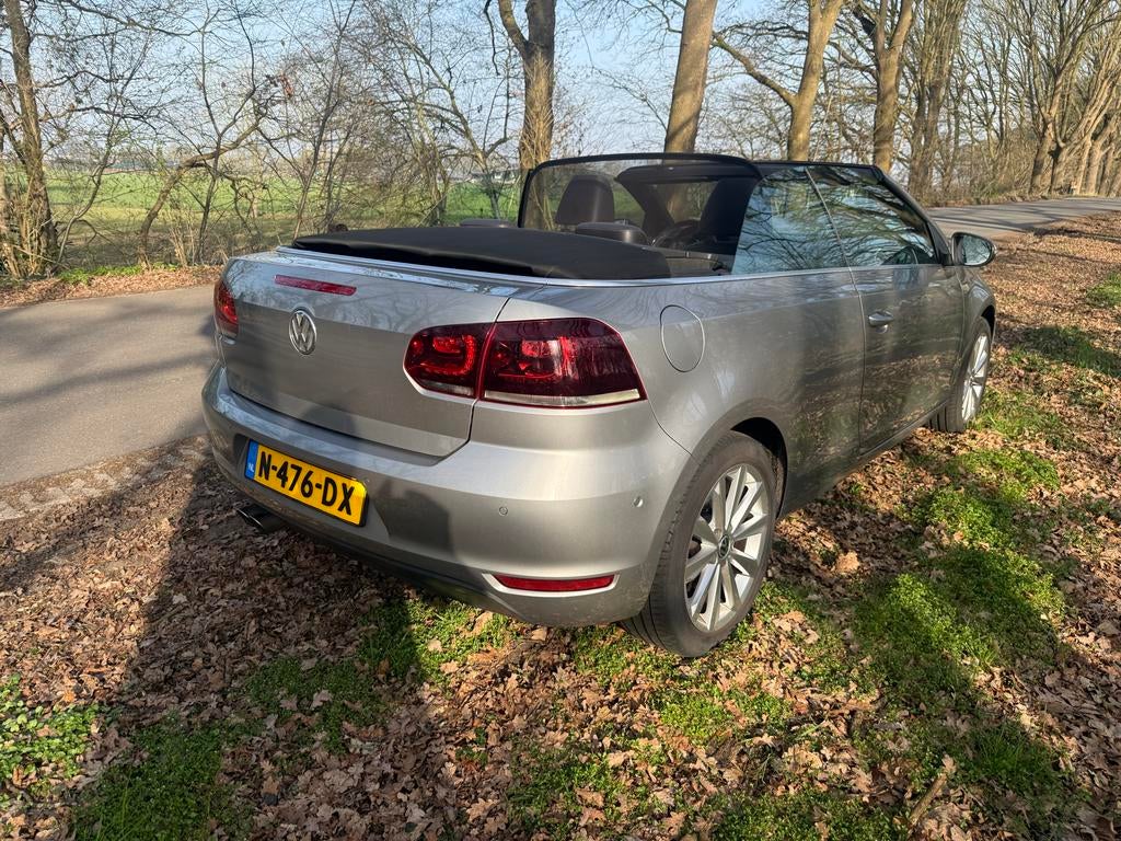 Volkswagen Golf 1.4 TSI 90KW Dsg7 Cabrio 2012 Grijs, 730 kg, 4 cilinders, Cabriolet, 4 stoelen