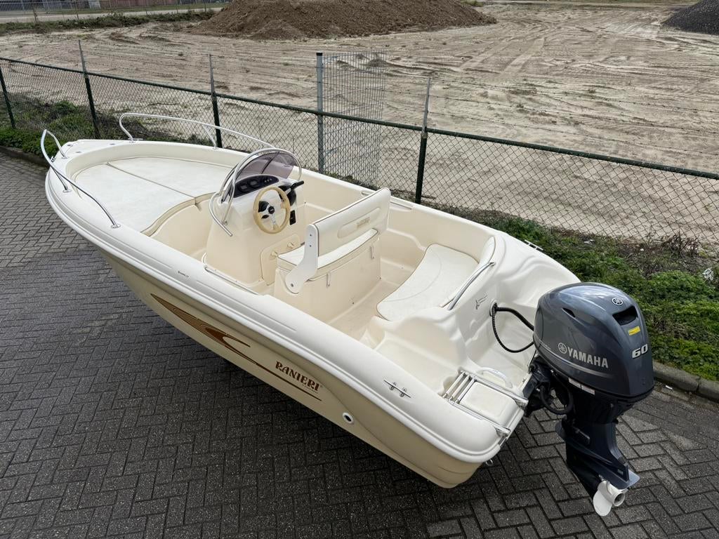 Ranieri Shark 60pk Yamaha, Watersport en Boten, Gebruikt, Ophalen of Verzenden, 3 tot 6 meter, Buitenboordmotor