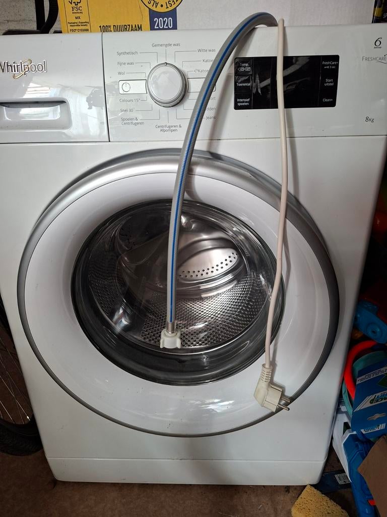 Whirlpool wasmachine 8kg - Goede staat, 5 jaar oud, Ophalen