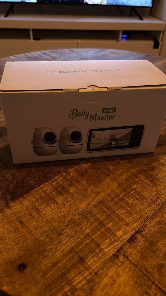 MasonPro Babyfoon - Baby Monitor met 2 Cameras, Kinderen en Baby's, Babyfoons, Ophalen of Verzenden, Zo goed als nieuw, 250 meter of meer