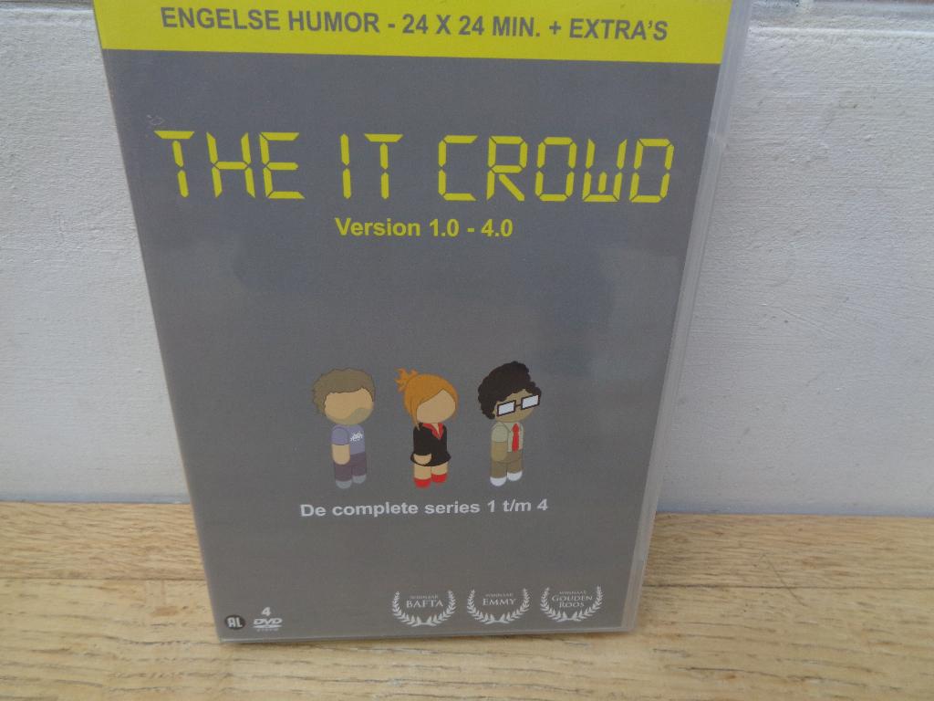 The It Crowd Version 1.0-1.4 [4-DVD set-Engelse humor], Alle leeftijden, Verzenden, Gebruikt