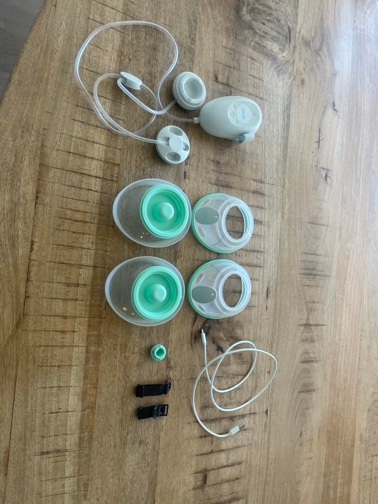 Elvie Stride 1 borstkolf dubbel - bijna nieuw, Kinderen en Baby's, Kinderspulletjes, Gebruikt, Ophalen of Verzenden