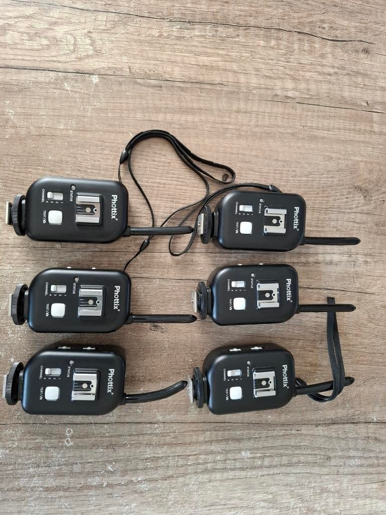 6x Phottix Atlas Wireless Flash Transmitters Strobist, Ophalen of Verzenden, Gebruikt, Overige merken