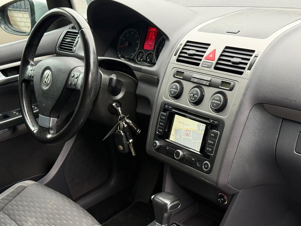 Volkswagen Touran 1.4 TSI Comfortline Automaat Navi Cruise T, Stof, Gebruikt, 4 cilinders, Bedrijf