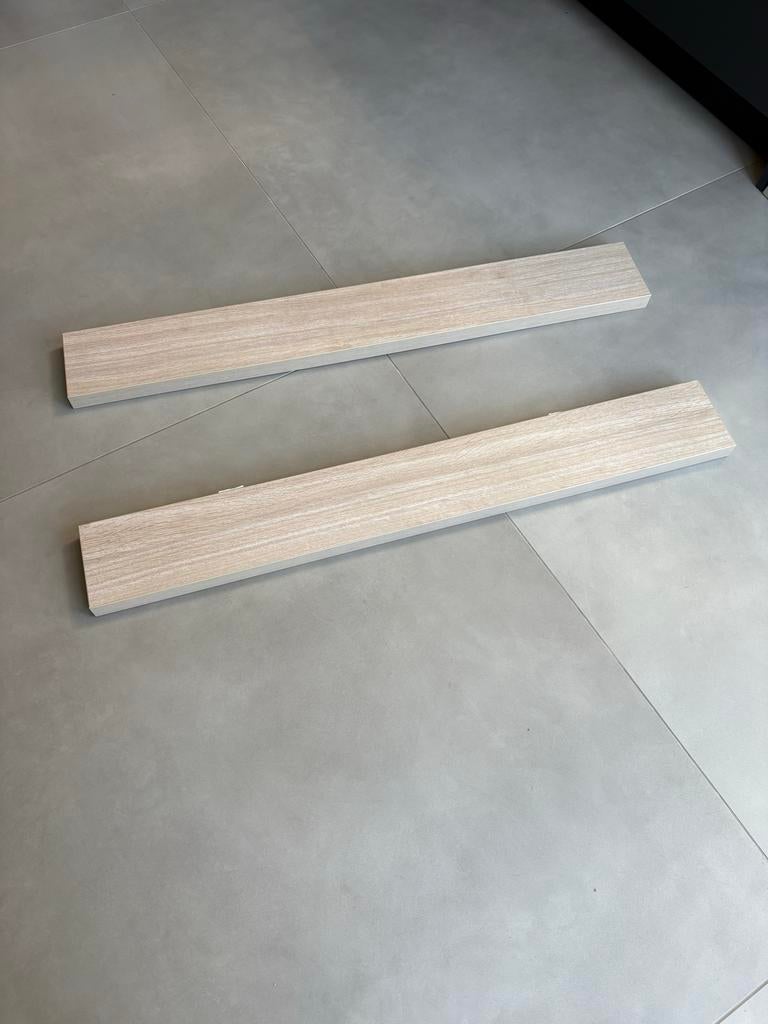 Planken voor aan de muur inclusief bevestiging, Huis en Inrichting, Woonaccessoires | Wandplanken en Boekenplanken, Ophalen, Zo goed als nieuw