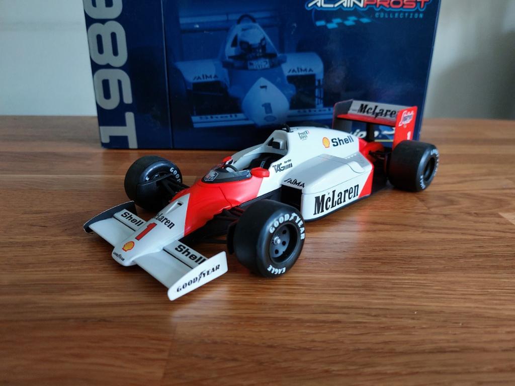 1986 McLaren MP4/2C #1 Alain Prost Solido Exclusive 1:18 OVP, Ophalen of Verzenden, Zo goed als nieuw, Auto, Solido