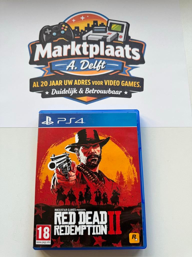 Red Dead Redemption 2 voor PS4, Spelcomputers en Games, Games | Sony PlayStation 4, Avontuur en Actie, Online, Gebruikt, Vanaf 18 jaar