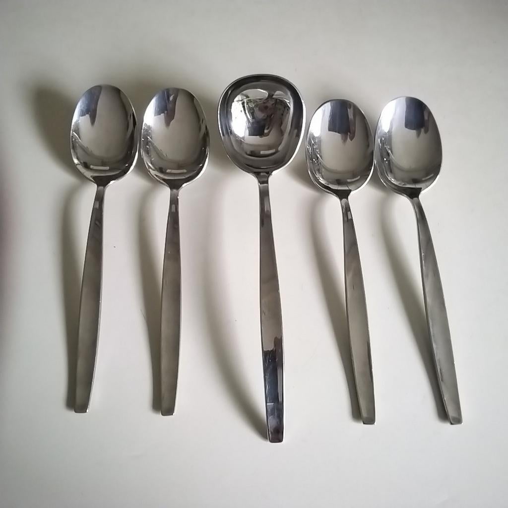 Nieuwpoort 18 -8  bestek, Ophalen of Verzenden, Rvs of Chroom