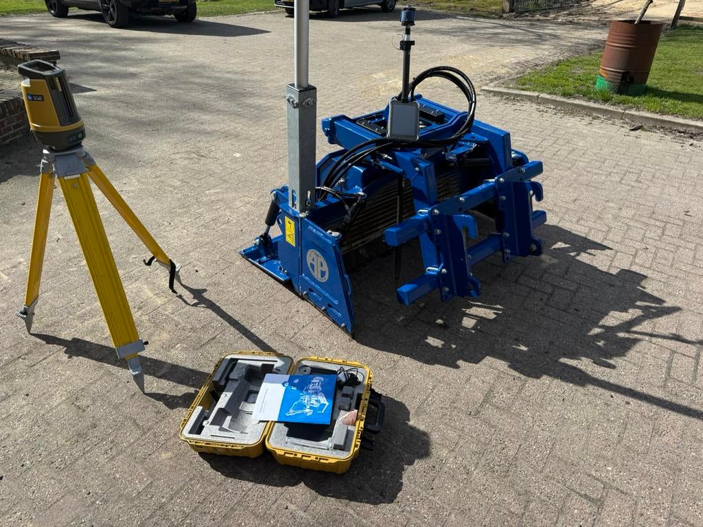 Levelbak met 3D besturing, Bestrating