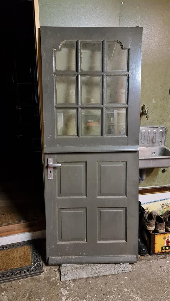 Tweedelige Buitendeur/Boerderijdeur incl. beslag, Ophalen