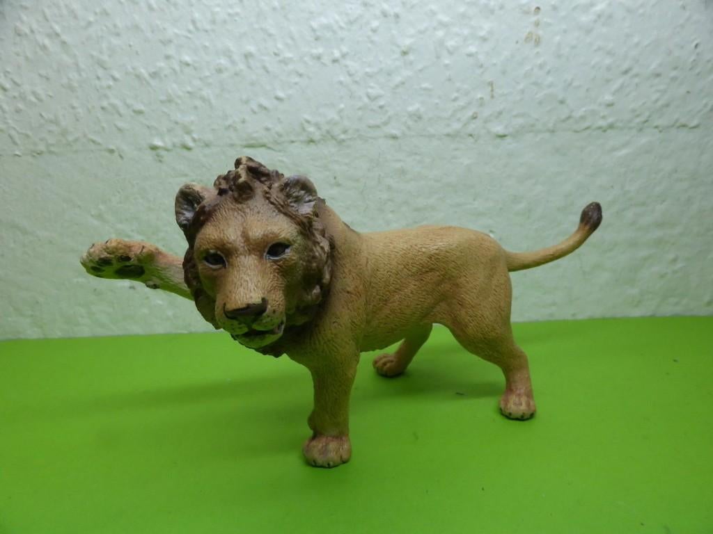 Schleich 14374 leeuw, dierfiguur, Ophalen of Verzenden, Zo goed als nieuw, Wild dier, Beeldje of Figuurtje