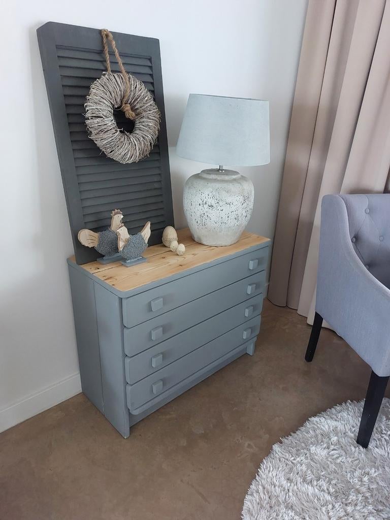 Ladenkast, commode, dressoir, Ophalen, 50 tot 100 cm, Zo goed als nieuw, 3 of 4 laden