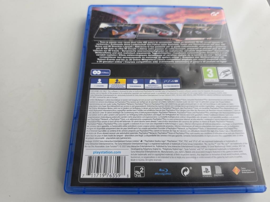 Gran Turismo 7 voor Playstation 4 en 5 Lees Beschrijving Aub, Spelcomputers en Games, Playstation Studios EU, Overige genres, 1 speler