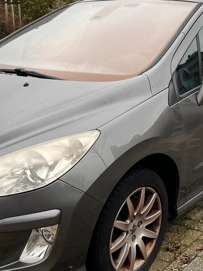 Peugeot 308 1.6 VTI 16V SW 7P 2009 Grijs, Voorwielaandrijving, 4 cilinders, 7 stoelen, 1415 kg