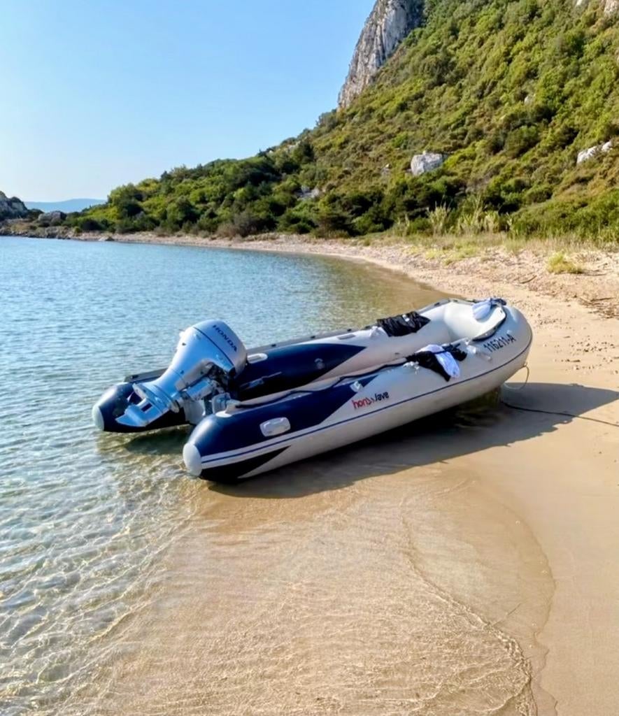 Honwave T40 Honda 15 Pk zeer nette staat, Aluminium, Zo goed als nieuw, Benzine, Minder dan 70 pk