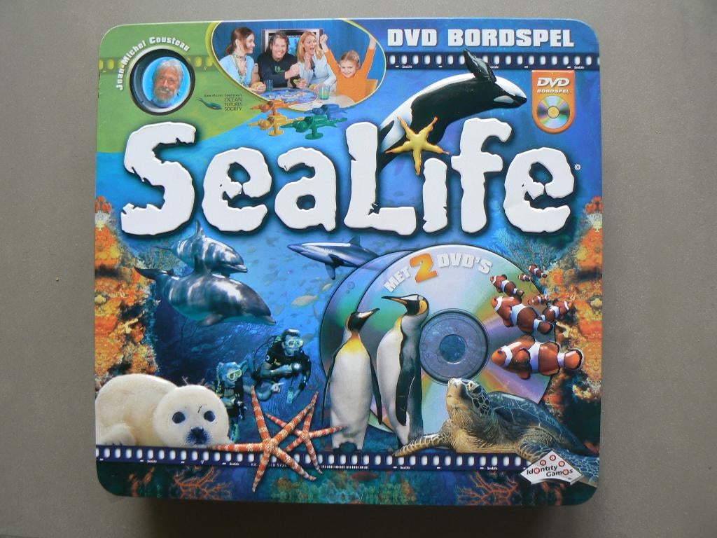Sealife, mooi DVD bordspel icm TV, laptop of PC, bijna nieuw, Drie of vier spelers, Ophalen of Verzenden, Zo goed als nieuw