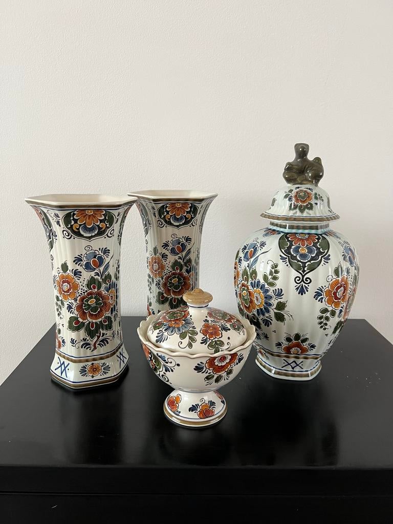 Set Delft polychroom Holland handwerk, Ophalen