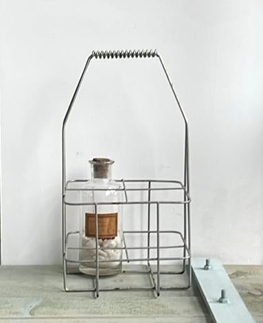 Frans brocante flessenrek, Ophalen of Verzenden