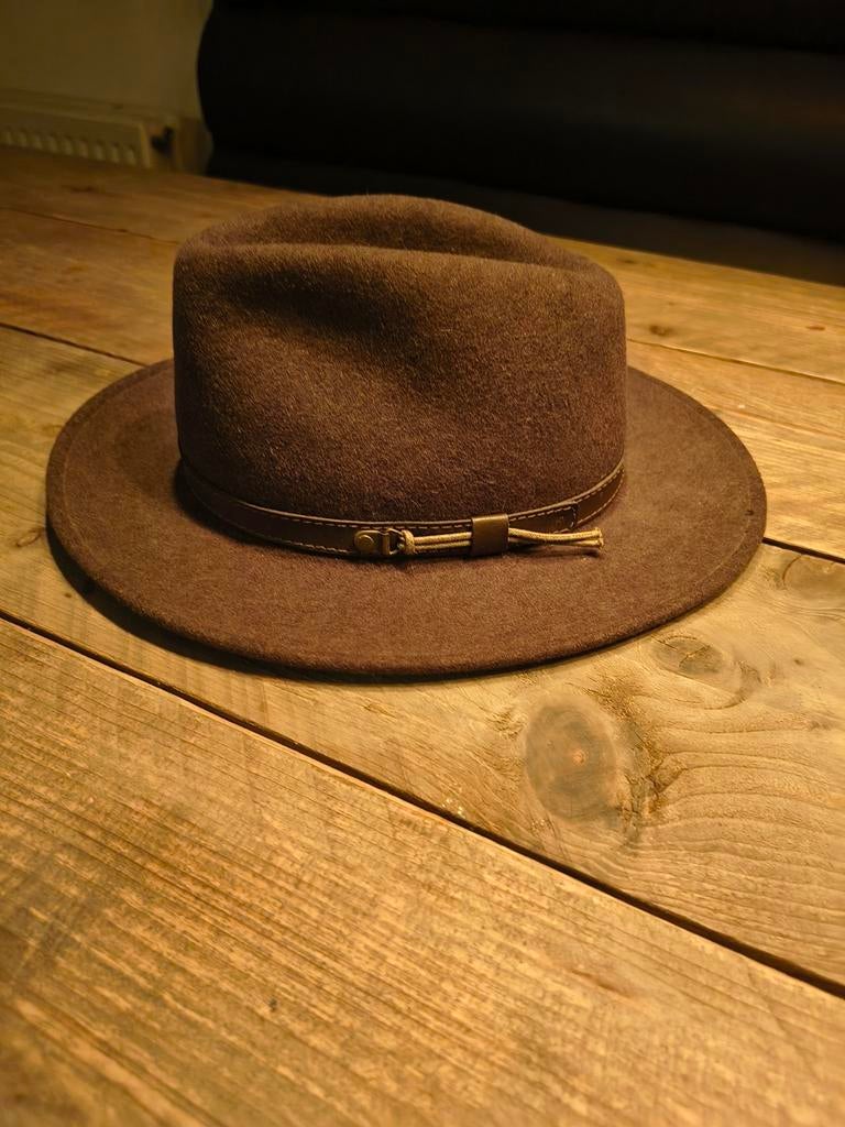 Bruine/Groene outdoor hoed, Ophalen of Verzenden, 58 of 59 cm (L, 7¼ of ⅜ inch)