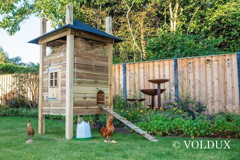 Kippenhok met hooizolder Fem, Ophalen of Verzenden, Nieuw, Kippenhok of Kippenren