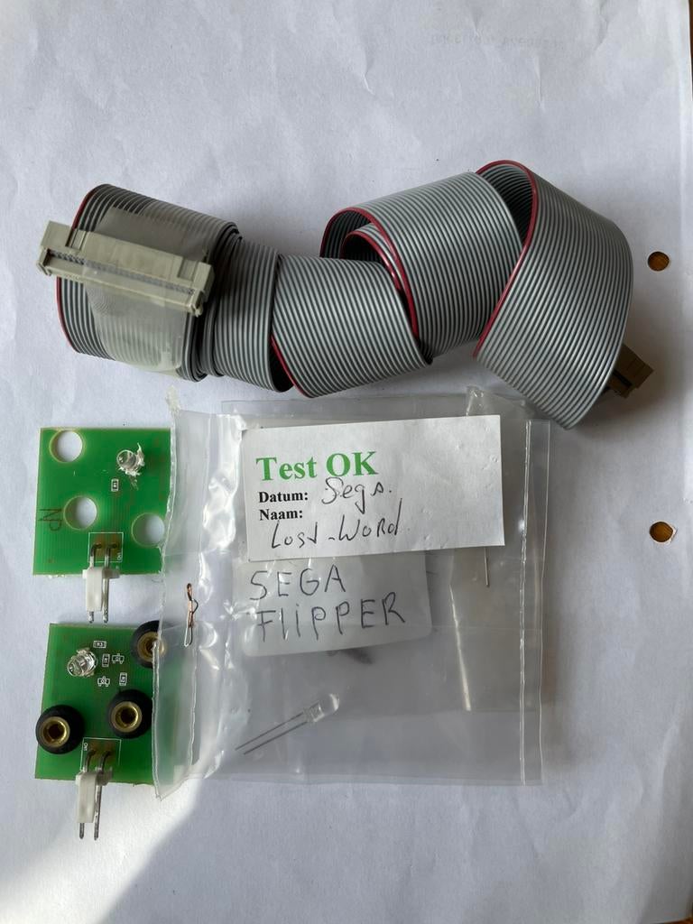 SEGA LOST WORD Flipper Onderdelen., Verzamelen, Automaten | Flipperkasten, Sega, Elektronisch, Overige typen, Ophalen of Verzenden