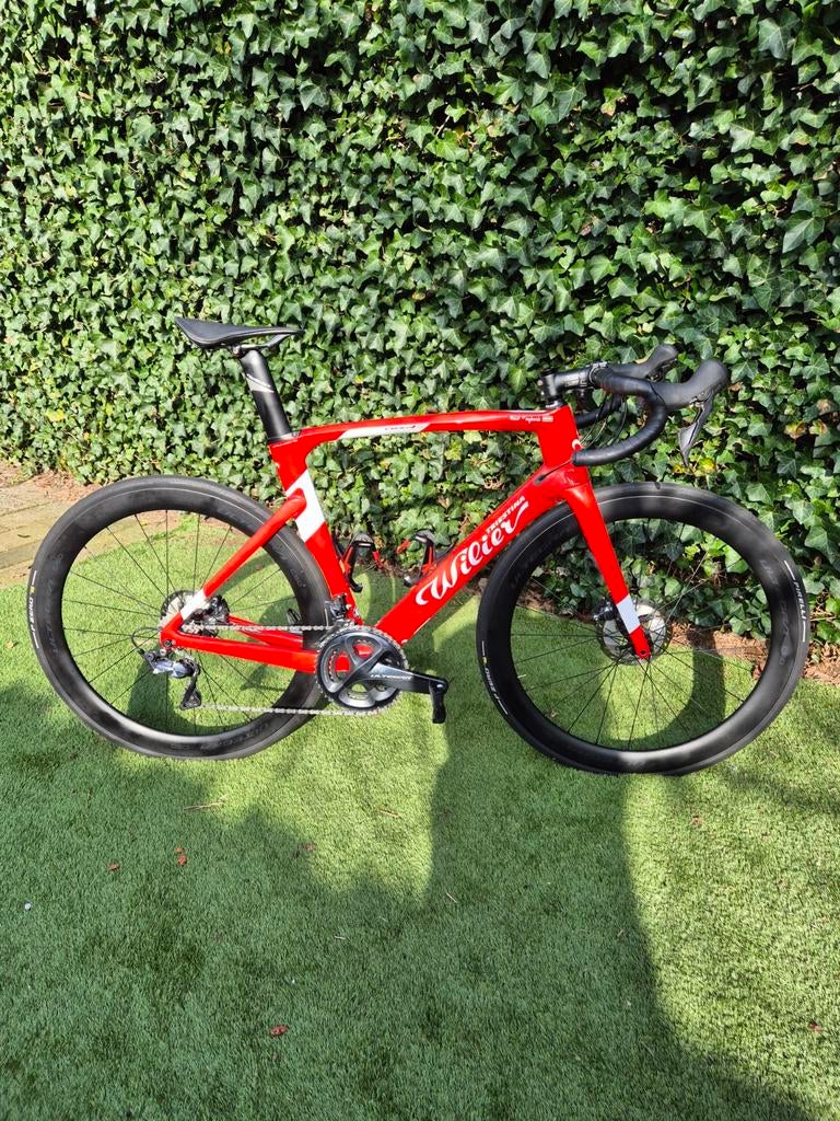 Wilier Cento1 Air Disc met carbon Shimano Ultegra wielen, Overige merken, Carbon, Ophalen of Verzenden, Zo goed als nieuw