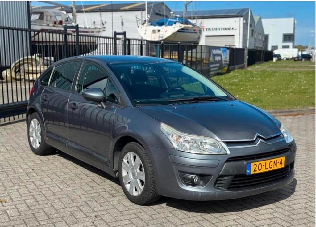 Citroën C4 1.6 VTI 2010 Grijs, Auto's, Citroën, Voorwielaandrijving, 4 cilinders, 1545 kg, Origineel Nederlands