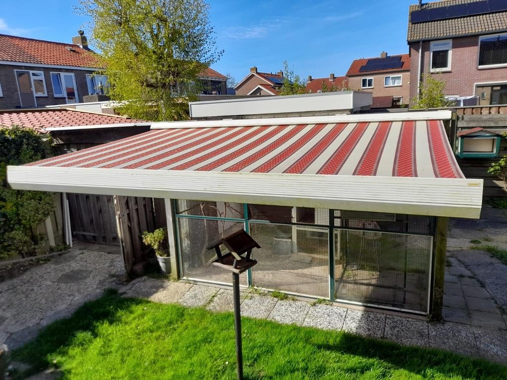 Elektrisch zonnescherm, Ophalen, Gebruikt, Elektrisch, 150 tot 300 cm