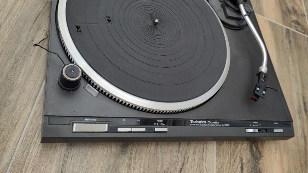 TECHNICS SL-Q303 Direct drive platenspeler, Audio, Tv en Foto, Ophalen, Automatisch, Platenspeler, Niet werkend