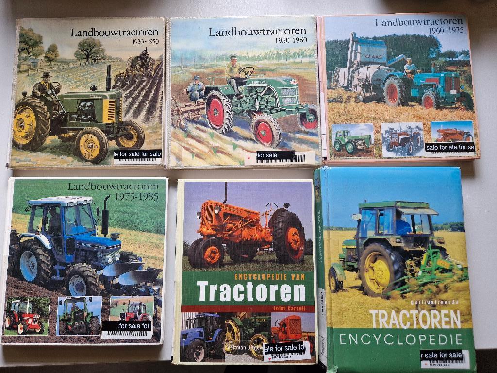 5 tractoren boeken tractor encyclopedie trekker vanaf 1920, Ophalen of Verzenden, Gelezen