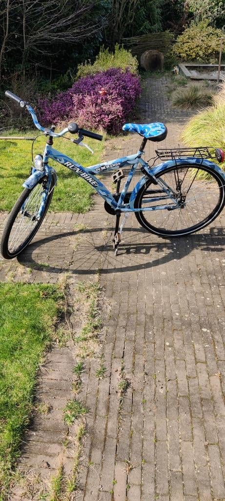 Stoere camouflage fiets - RUNBIKE 90 MTB 47cm/28 inch, Ophalen, Overige merken