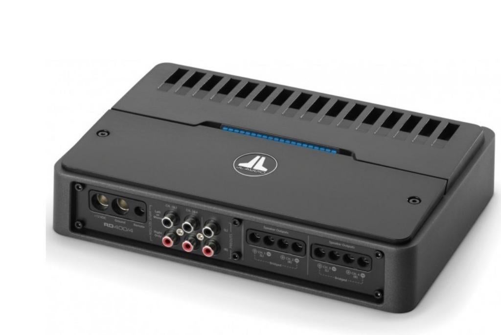 JL Audio RD400/4 versterker, Audio, Tv en Foto, Versterkers en Receivers, Overige merken, Ophalen of Verzenden, 120 watt of meer