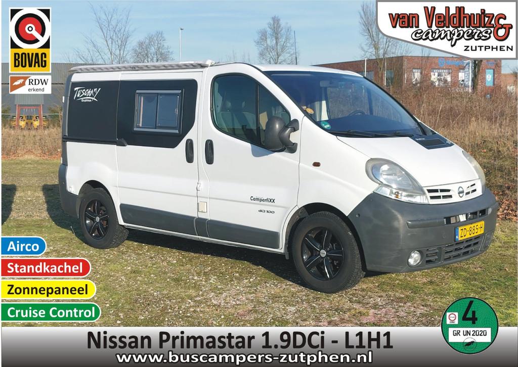 Nissan PrimaStar 1.9 DCi - L1H1 - Buscamper 2006, Overige merken, -
-  -, Bedrijf, Van Veldhuiz& Campers