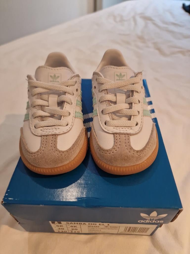 Adidas Samba OG EL I babyschoenen maat 20, Adidas, Ophalen of Verzenden, Zo goed als nieuw, Jongen of Meisje