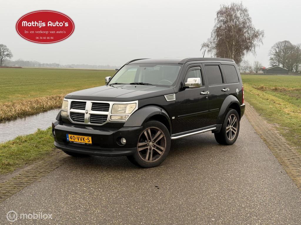 Dodge Nitro 2.8 CRD SXT Grijs kenteken! Automaat!, Auto's, Bestelauto's, Bedrijf, Te koop, ABS, Airbags, Alarm, Cruise Control